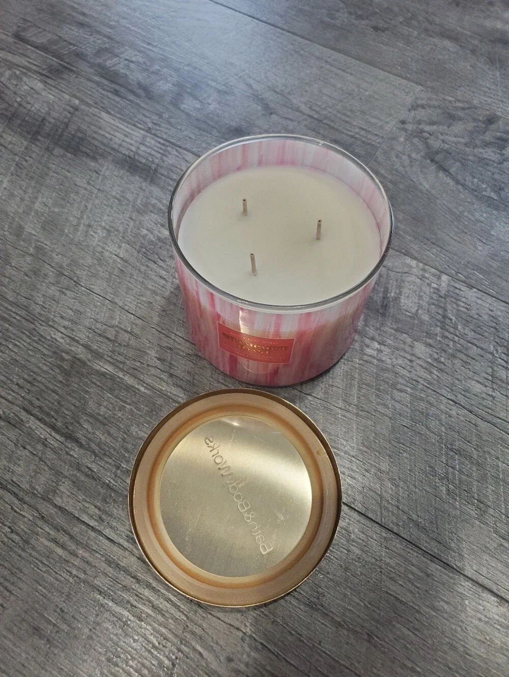 Bath And Body Works Champagne Toast 3 Wick Candle
